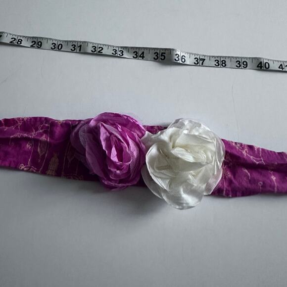 Giggle Moon Adjustable Floral Hair Tie Wrap - Youth - Picture 4 of 5